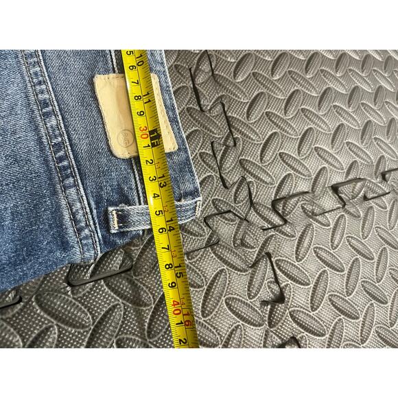 AG Womens Contour 360 Remy Low Rise Boxy Straight Japan Jeans Blue Y2K Size 23 - Picture 8 of 10